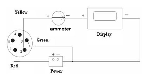 output of current modum wiring
