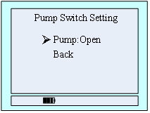 FIG 15Air pump switch setting
