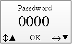 Figure 12 Password input interface