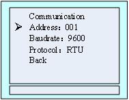 Figure 14 communication settings