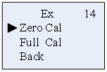 Figure 18 Calibration option