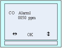 Figure 21 setting alarm value