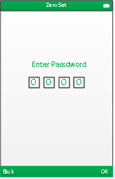 Figure 31 calibration password